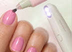 Maniwand gel manicure in Petal Pink, a full pink
