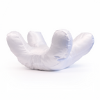 Included white charmeuse satin pillowcase